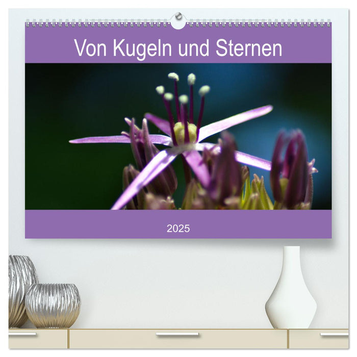 Von Kugeln und Sternen (CALVENDO Premium Wandkalender 2025)