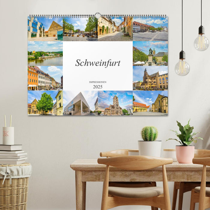 Schweinfurt Impressionen (CALVENDO Wandkalender 2025)