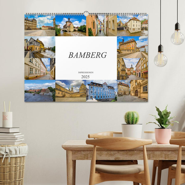 Bamberg Impressionen (CALVENDO Wandkalender 2025)