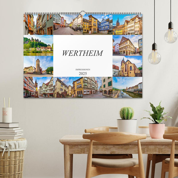 Wertheim Impressionen (CALVENDO Wandkalender 2025)