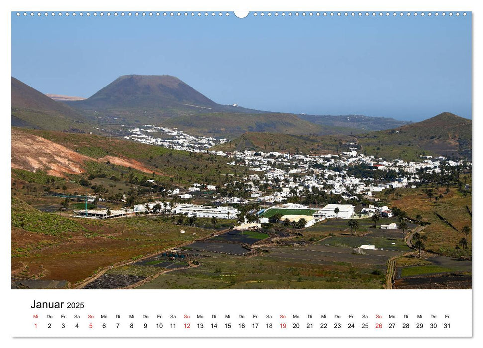 Lanzarote - Einzigartige Landschaften (CALVENDO Premium Wandkalender 2025)