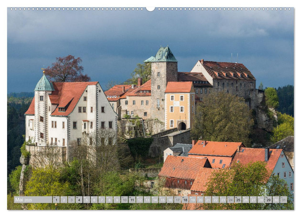 SÄCHSISCHE SCHWEIZ - Märchenland an der Elbe (CALVENDO Premium Wandkalender 2025)