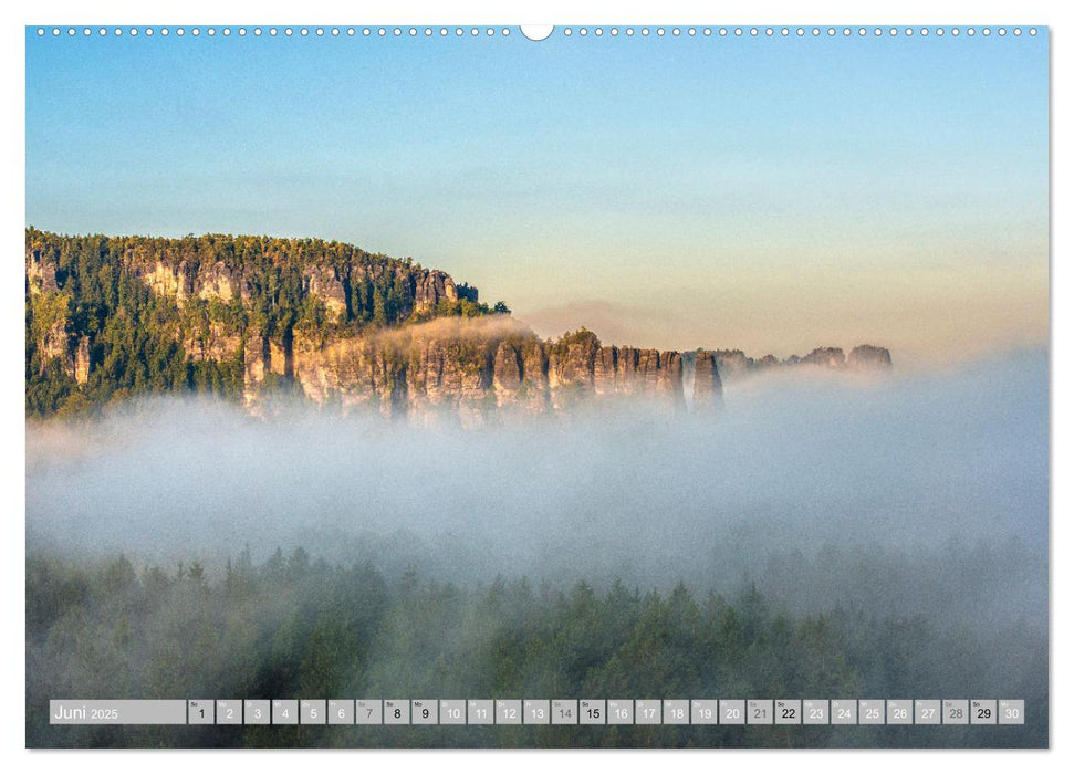 SÄCHSISCHE SCHWEIZ - Märchenland an der Elbe (CALVENDO Premium Wandkalender 2025)