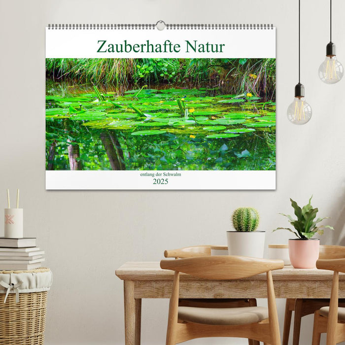 Zauberhafte Natur entlang der Schwalm (CALVENDO Wandkalender 2025)