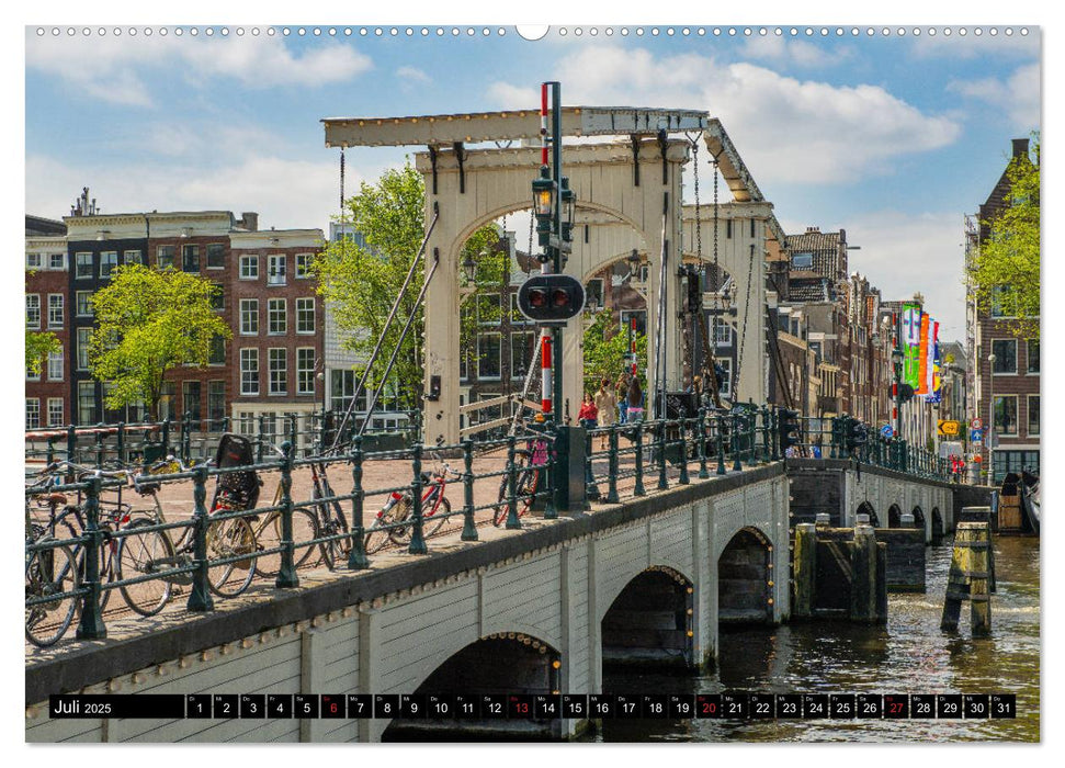 Blickpunkte Amsterdam (CALVENDO Premium Wandkalender 2025)