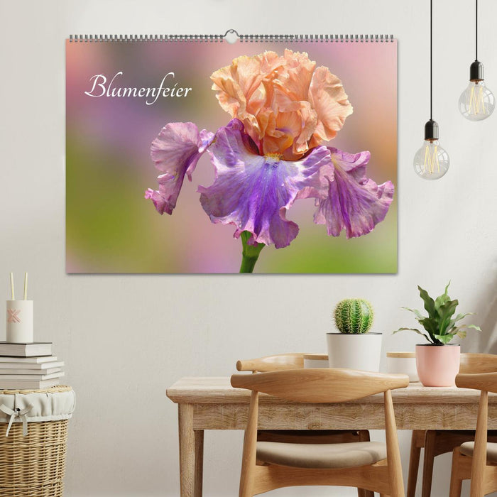 Blumenfeier (CALVENDO Wandkalender 2025)