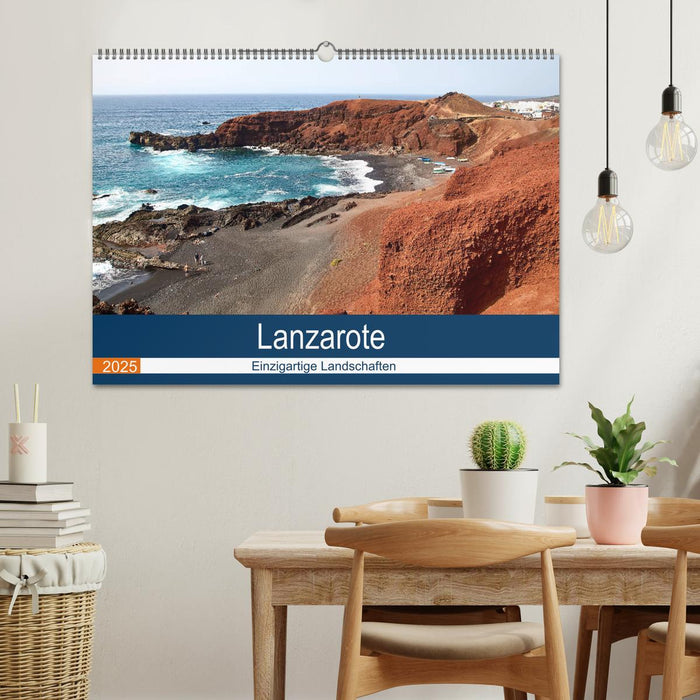 Lanzarote - Einzigartige Landschaften (CALVENDO Wandkalender 2025)