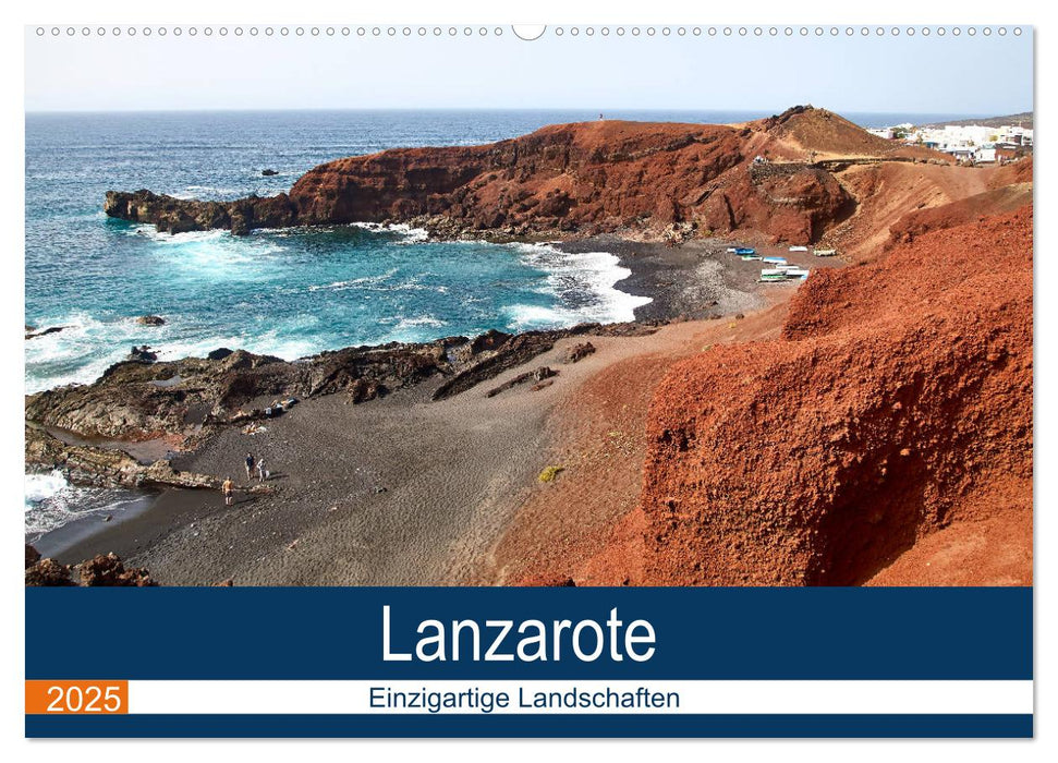 Lanzarote - Einzigartige Landschaften (CALVENDO Wandkalender 2025)