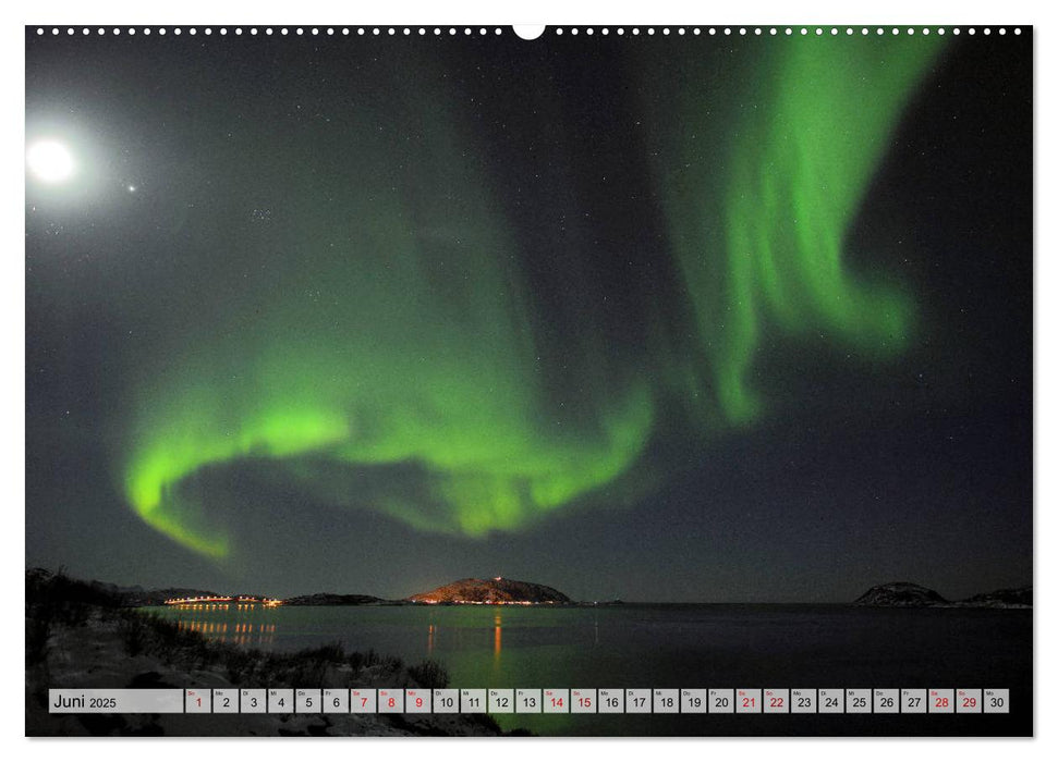 Aurora Borealis: Polarlichter in Norwegen (CALVENDO Premium Wandkalender 2025)