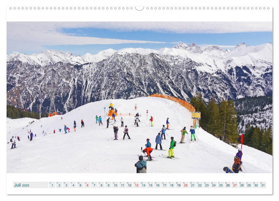 Oberstdorf. Atemberaubende Ansichten aus den Allgäuer Alpen (CALVENDO Premium Wandkalender 2025)