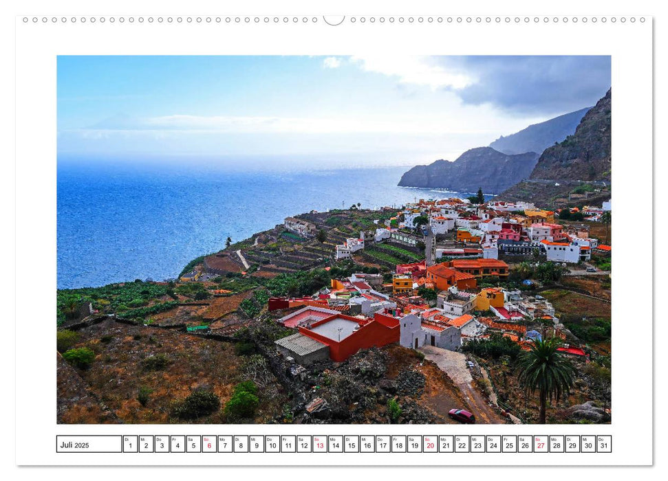 Insel der Sehnsucht - La Gomera (CALVENDO Premium Wandkalender 2025)