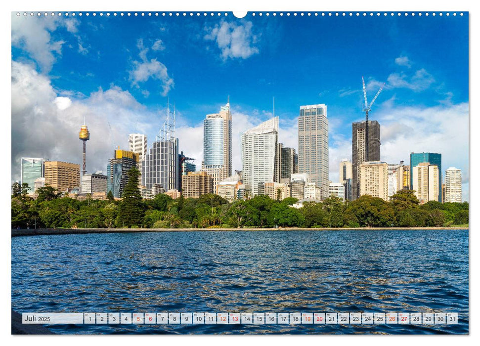 Australien Metropolen (CALVENDO Premium Wandkalender 2025)