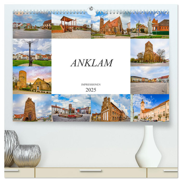 Anklam Impressionen (CALVENDO Premium Wandkalender 2025)