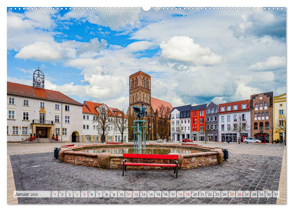 Anklam Impressionen (CALVENDO Premium Wandkalender 2025)