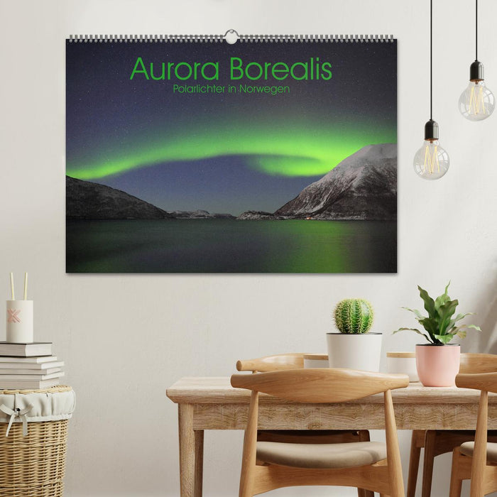 Aurora Borealis: Polarlichter in Norwegen (CALVENDO Wandkalender 2025)