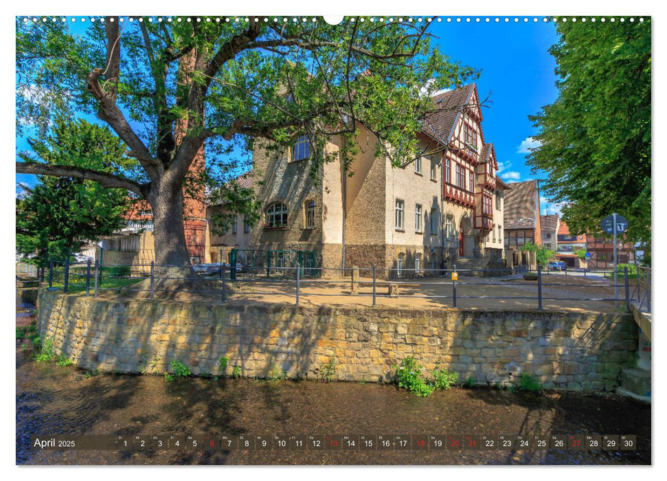 Harzfeuer Quedlinburg (CALVENDO Premium Wandkalender 2025)