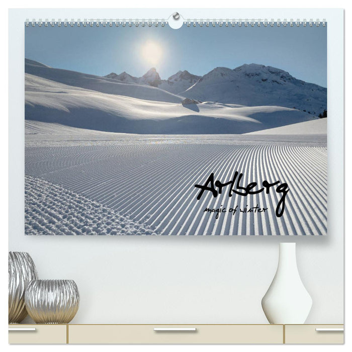 Arlberg - magic of winter (CALVENDO Premium Wandkalender 2025)