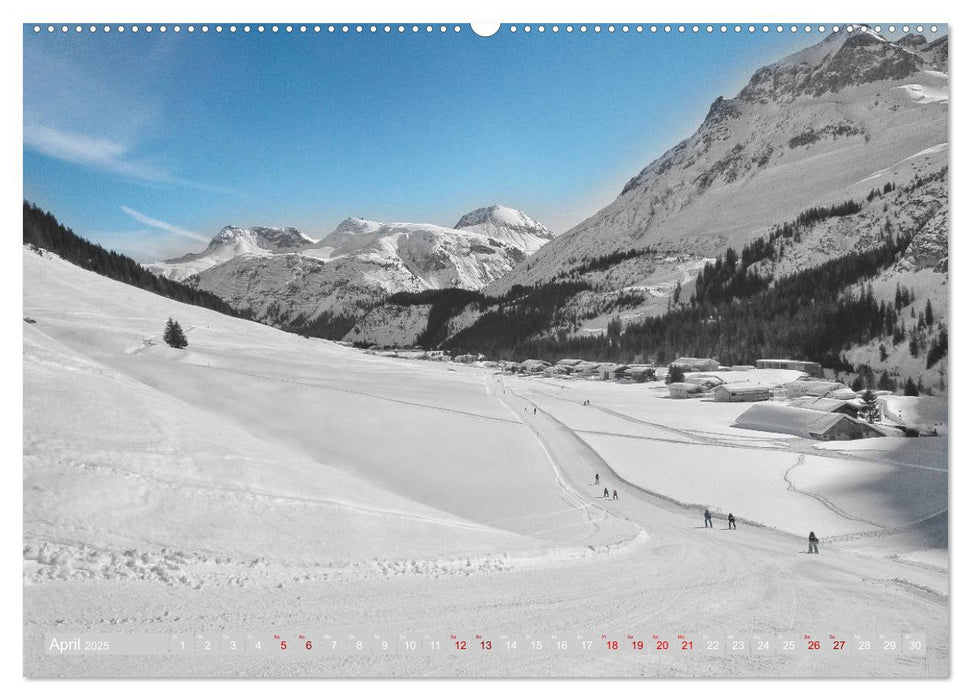 Arlberg - magic of winter (CALVENDO Premium Wandkalender 2025)