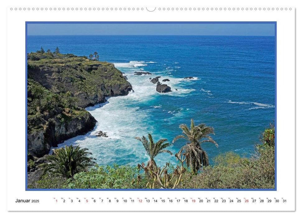 Teneriffa - Insel im Wind (CALVENDO Premium Wandkalender 2025)