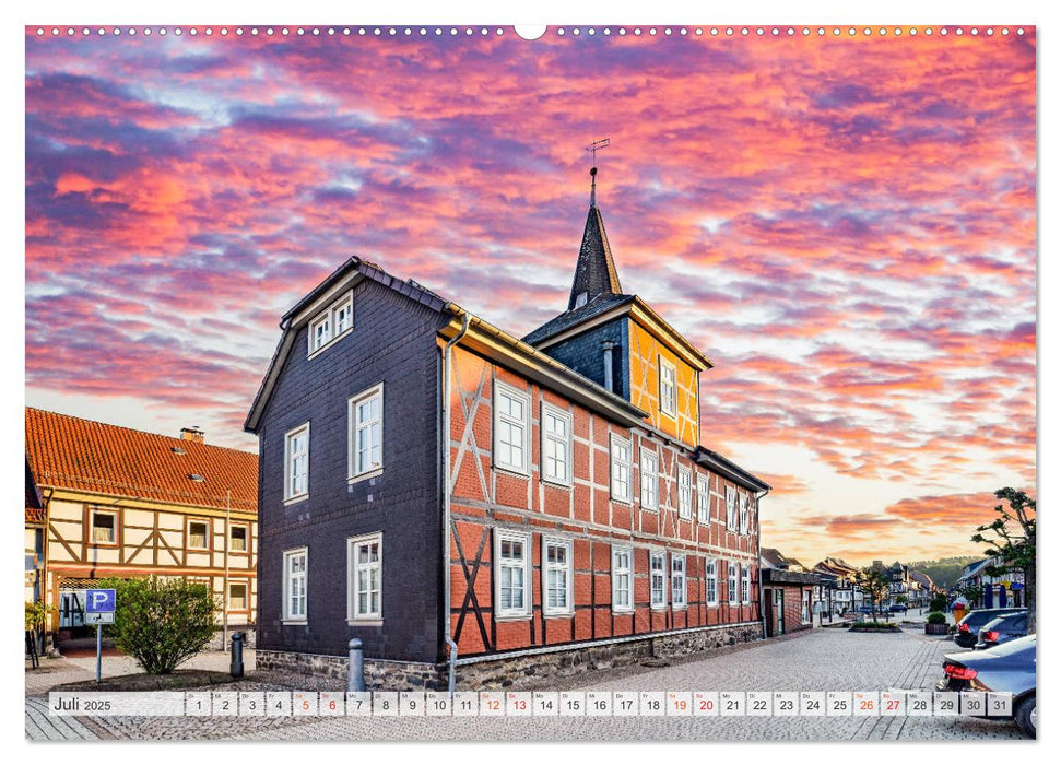 Harz der Süden und Westen (CALVENDO Premium Wandkalender 2025)