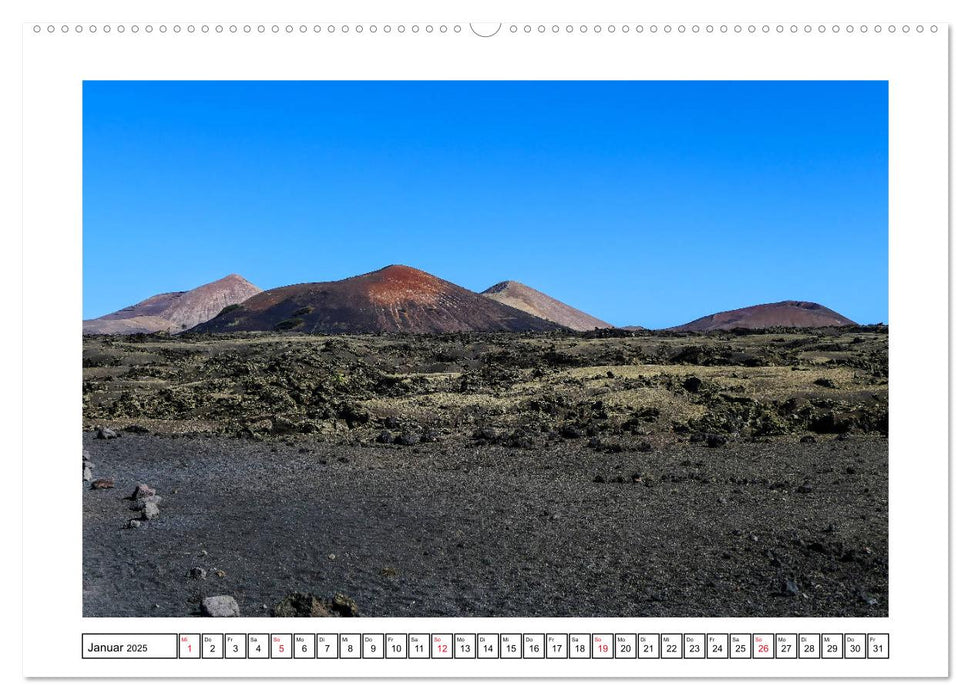 Lanzarote - Nationalpark Timanfaya (CALVENDO Premium Wandkalender 2025)