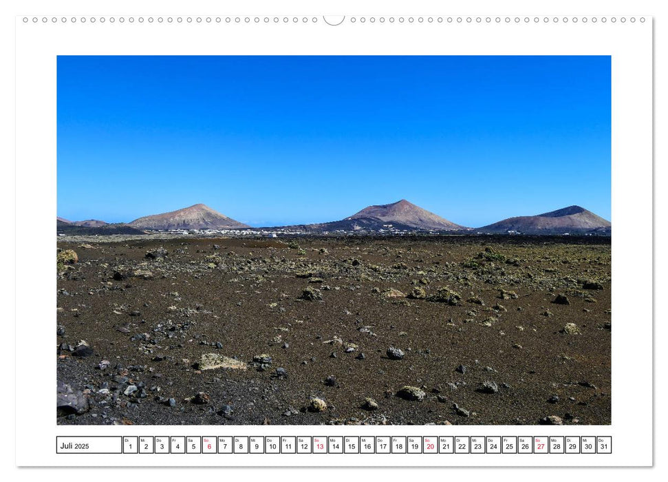 Lanzarote - Nationalpark Timanfaya (CALVENDO Premium Wandkalender 2025)