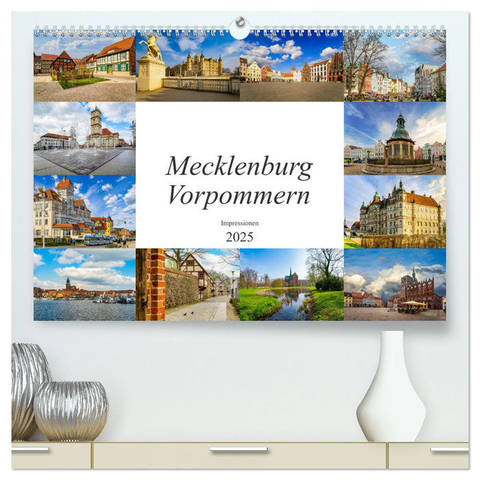 Mecklenburg Vorpommern Impressionen (CALVENDO Premium Wandkalender 2025)