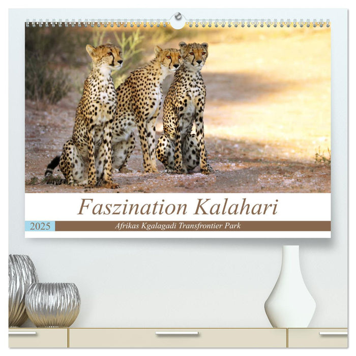 Faszination Kalahari (CALVENDO Premium Wandkalender 2025)