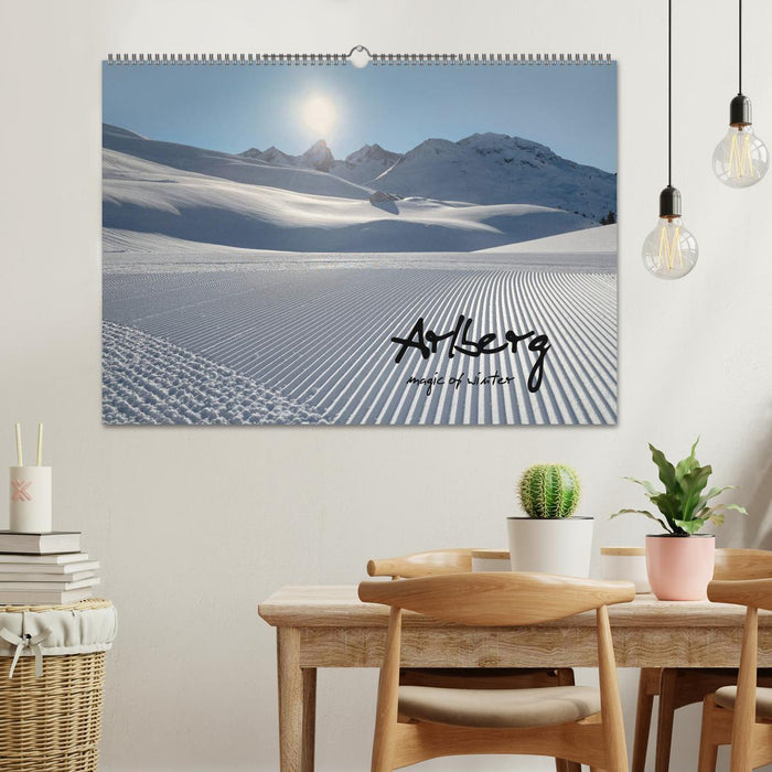 Arlberg - magic of winter (CALVENDO Wandkalender 2025)