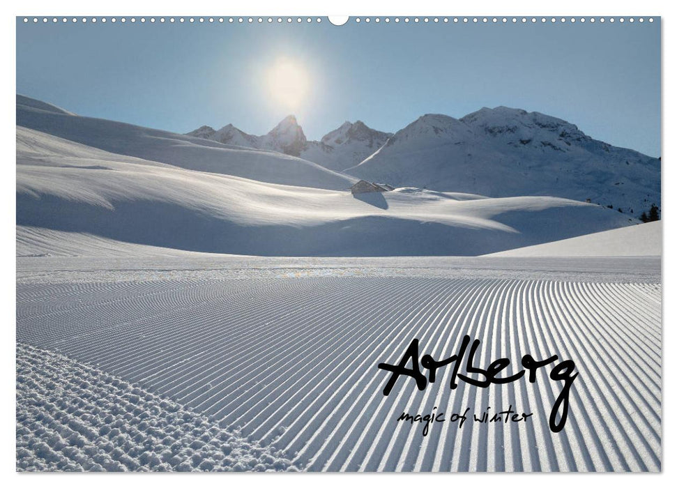 Arlberg - magic of winter (CALVENDO Wandkalender 2025)