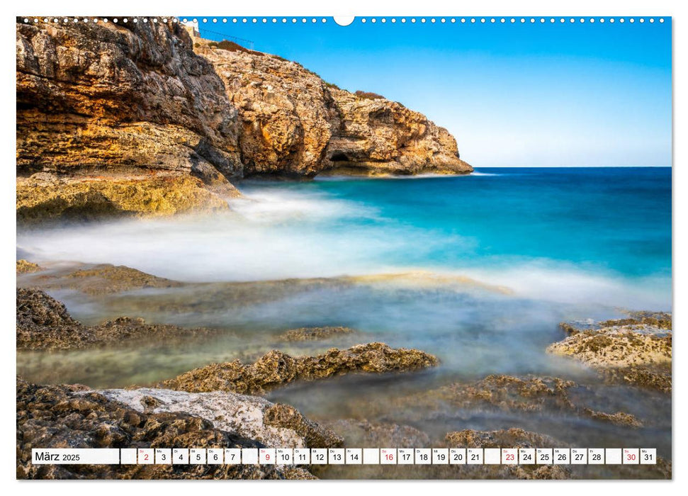 Cala Romantica - Mallorcas romantische Ostküste (CALVENDO Premium Wandkalender 2025)