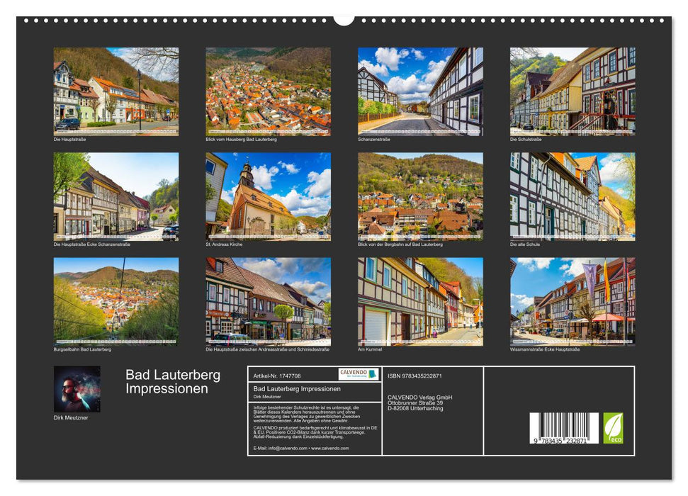 Bad Lauterberg Impressionen (CALVENDO Premium Wandkalender 2025)