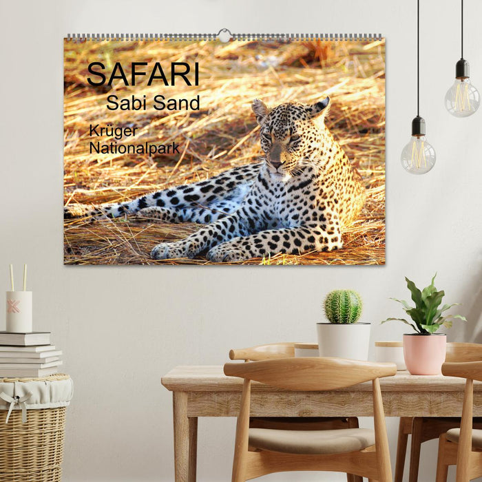 Safari / Afrika (CALVENDO Wandkalender 2025)