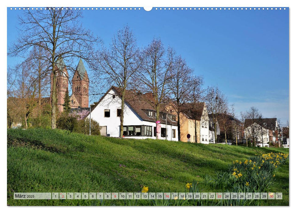 Leverkusen Hitdorf Wiesdorf Opladen (CALVENDO Premium Wandkalender 2025)