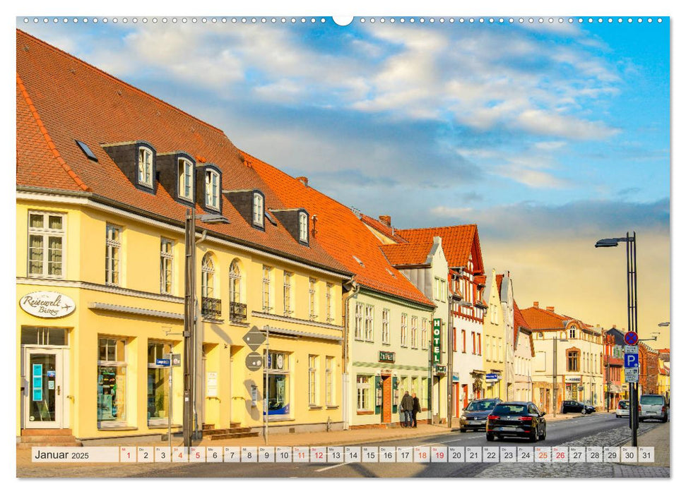 Bützow Impressionen (CALVENDO Premium Wandkalender 2025)