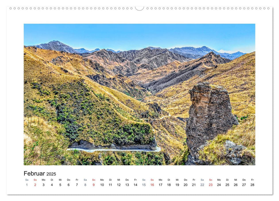 Neuseeland - Skippers Canyon (CALVENDO Premium Wandkalender 2025)