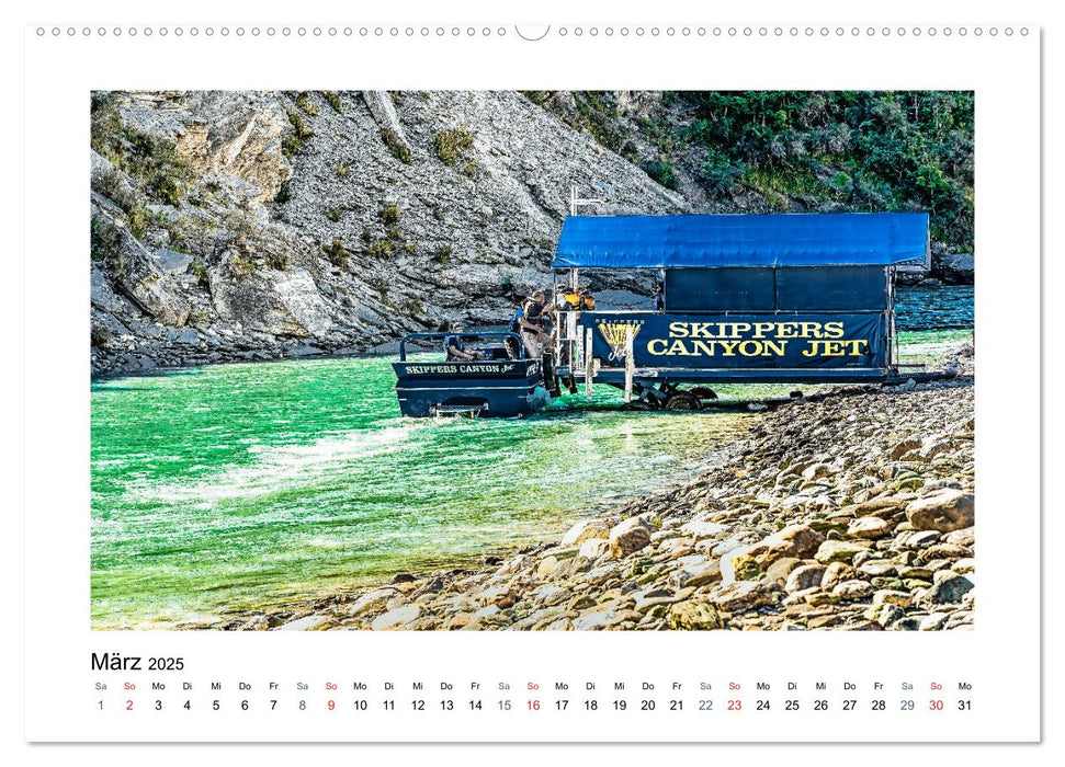 Neuseeland - Skippers Canyon (CALVENDO Premium Wandkalender 2025)