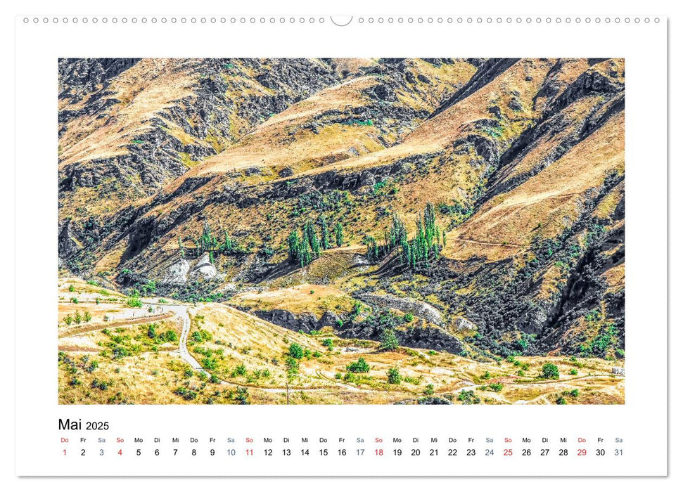 Neuseeland - Skippers Canyon (CALVENDO Premium Wandkalender 2025)