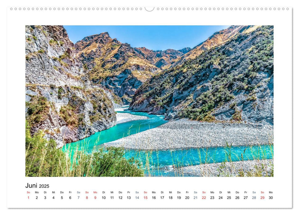 Neuseeland - Skippers Canyon (CALVENDO Premium Wandkalender 2025)