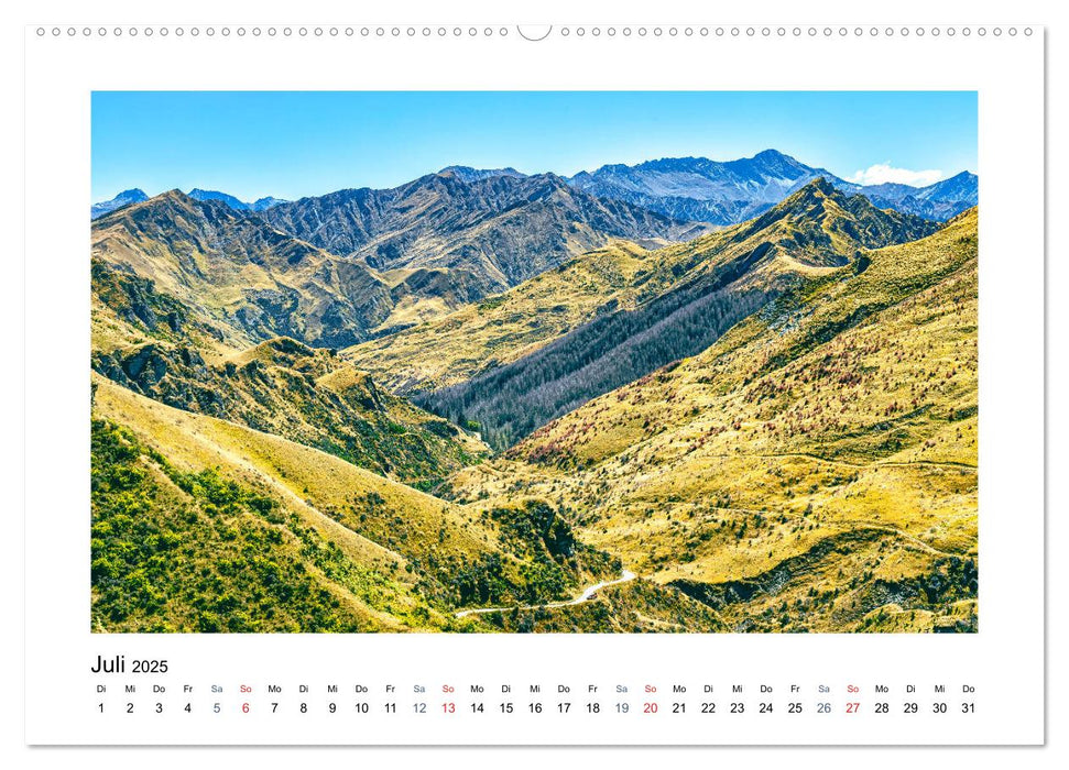 Neuseeland - Skippers Canyon (CALVENDO Premium Wandkalender 2025)