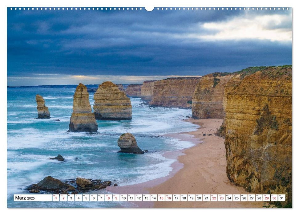 Traumstraßen der Welt - Great Ocean Road (CALVENDO Premium Wandkalender 2025)