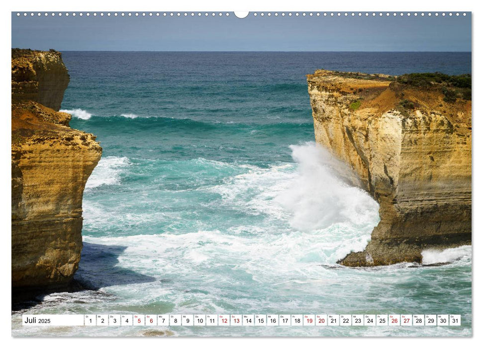 Traumstraßen der Welt - Great Ocean Road (CALVENDO Premium Wandkalender 2025)