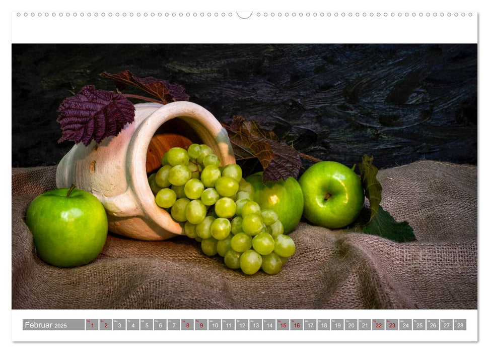 Lebenselixier Obst und Gemüse (CALVENDO Wandkalender 2025)