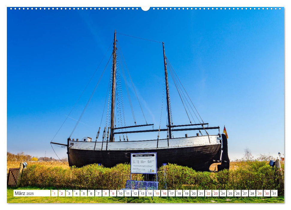 Zingst Stadtansichten (CALVENDO Premium Wandkalender 2025)