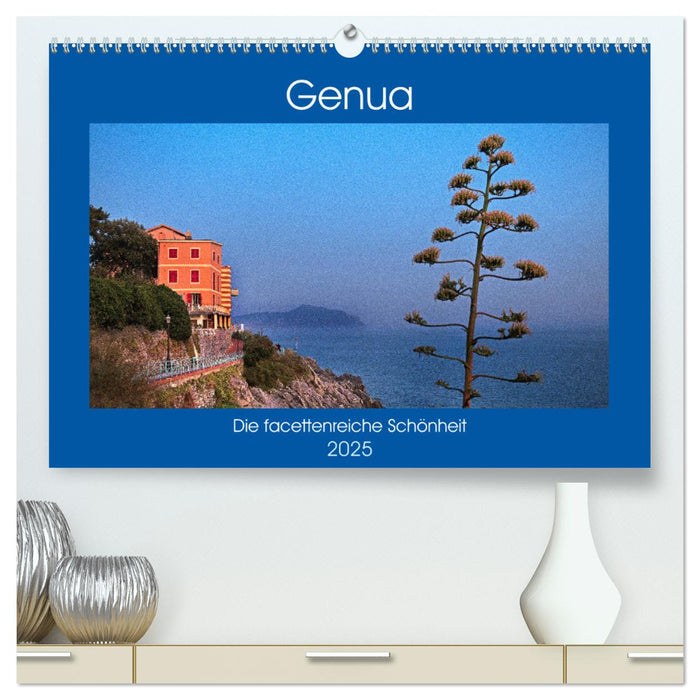 Genua - Die facettenreiche Schönheit (CALVENDO Premium Wandkalender 2025)