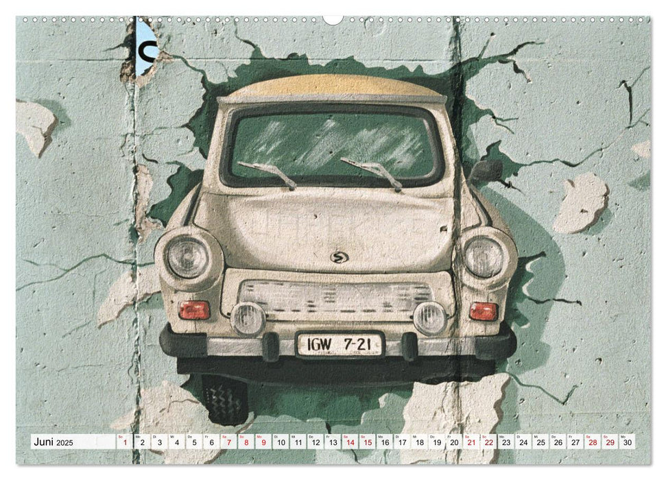 Mauerfall Berlin 1989 – 1990 (CALVENDO Premium Wandkalender 2025)