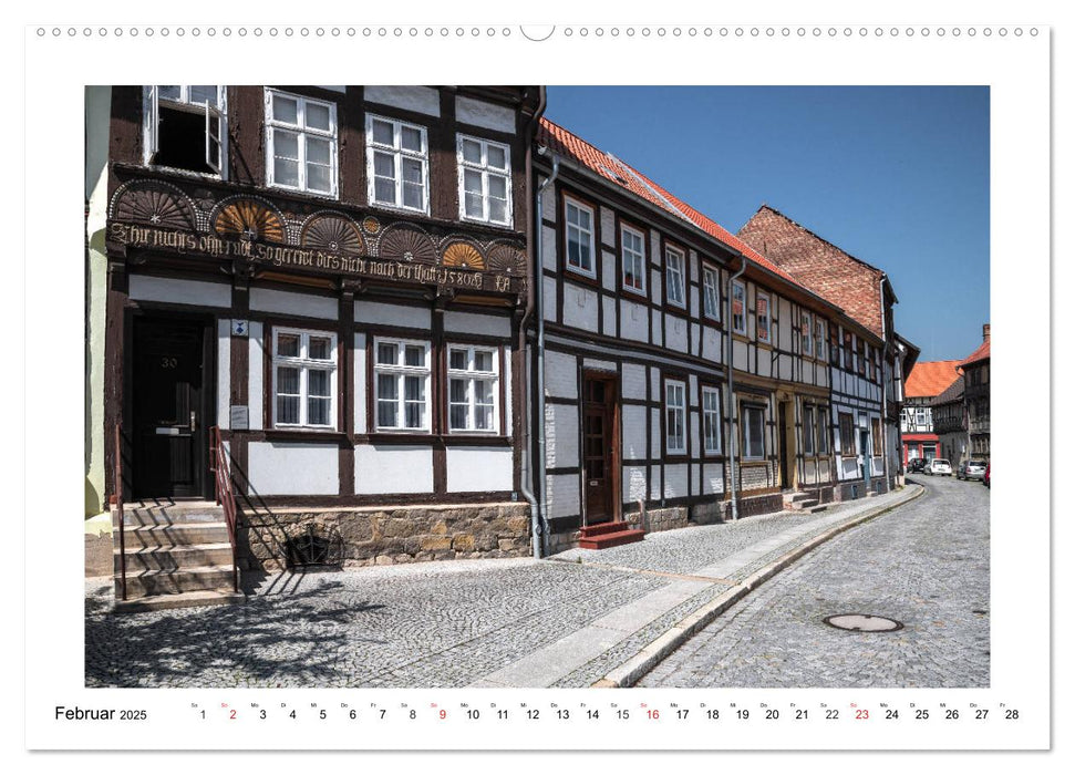 Fachwerkstadt Osterwieck (CALVENDO Premium Wandkalender 2025)