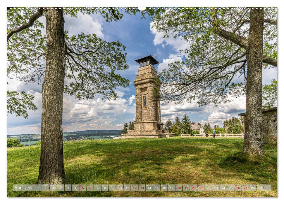 Vogtland - Farben einer Landschaft (CALVENDO Premium Wandkalender 2025)