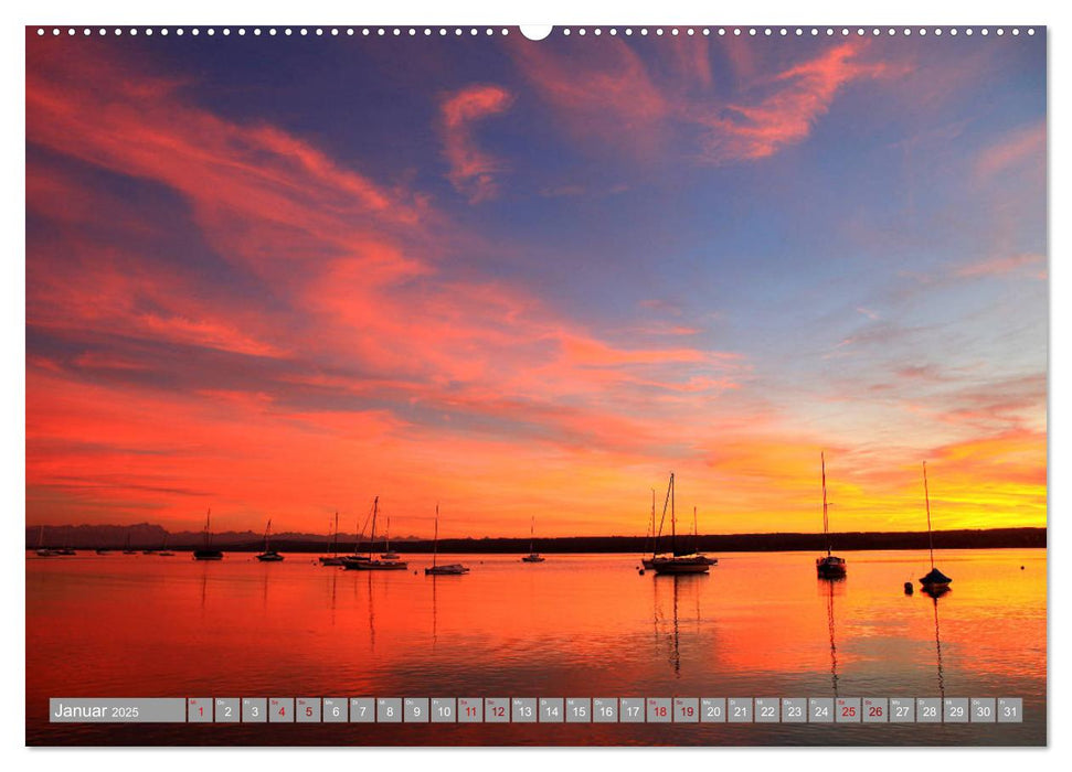 Ahoi! Boote und Schiffe (CALVENDO Premium Wandkalender 2025)