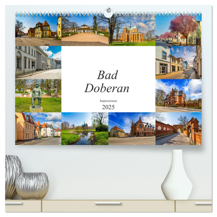 Bad Doberan Impressionen (CALVENDO Premium Wandkalender 2025)